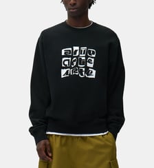 Sweat droit coton signature Arte