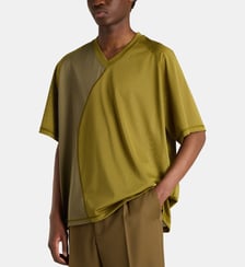 T-shirt multi mesh col V Arte