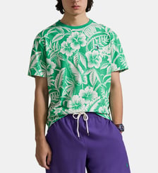 T-shirt tropical ajustée en jersey de coton Polo Ralph Lauren
