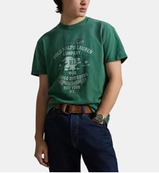 T-shirt droit signature Polo Ralph Lauren