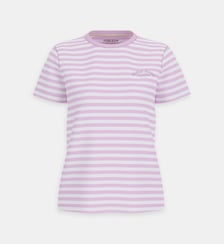 T-shirt droit à rayures Guess Jeans