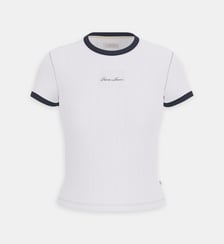 T-shirt droit signature Guess Jeans