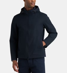 Blouson droit Pacific capuche déperlant Woolrich