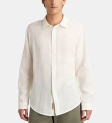 Chemise droite en lin Woolrich