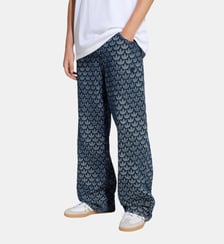 Jean droit toile monogrammée Adidas Originals