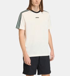 T-shirt droit signature bandes Adidas Originals