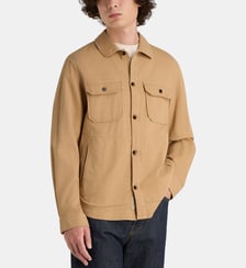 Surchemise saharienne en coton lin Woolrich
