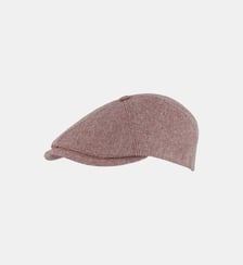 Casquette 6 pans coton lin Fléchet