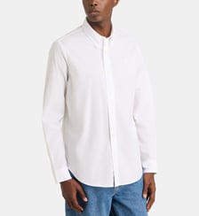 Chemise droite en popeline de coton bio Timberland