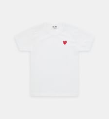 T-shirt droit maille ajourée Comme des Garçons PLAY