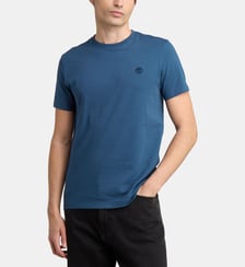 T-shirt droit signature en coton Timberland