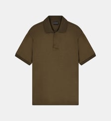 Polo droit uni signature Emporio Armani
