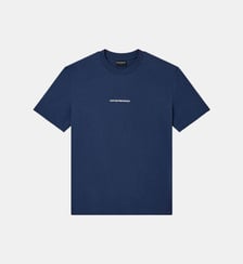 T-shirt en coton signature Emporio Armani