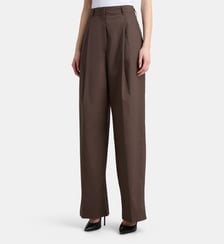 Pantalon droit Axel en popeline de coton TheLatest