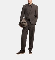 Chemisette droit à carreaux Emporio Armani