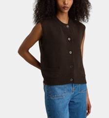 Cardigan sans manches Margaux  Surprise