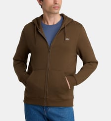 Hoodie zippé signature Oakport en coton mélangé Dickies