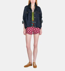 Veste droite denim Dries Van Noten