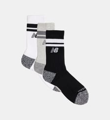 Lot de 3 paires de chaussettes Active Lifestyle bicolores New Balance