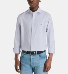 Chemise droite signature en coton piqué Polo Ralph Lauren