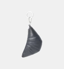 Mini croissant Keyring en cuir Lemaire