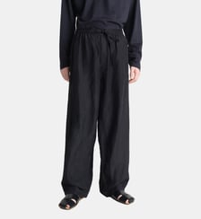 Pantalon de pyjama droit en lin mélangé Lemaire