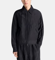 Blouson droit en lin mélangé Lemaire