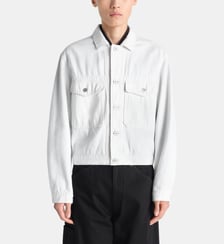 Veste Trucker en Denim poches plaquées Lemaire