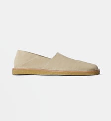 Slip-on Square en suède Lemaire