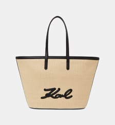 Sac cabas signature Karl Lagerfeld