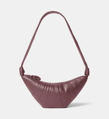 Sac à main Croisssant en cuir Medium Lemaire