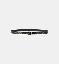 Ceinture Rio Studs 20 en cuir Lemaire