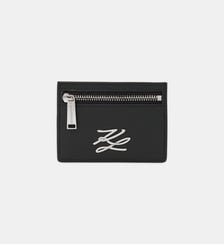 Porte-cartes cuir bicolore Karl Lagerfeld