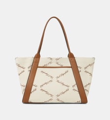 Sac cabas coton mélangé signature Karl Lagerfeld