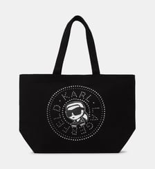 Sac cabas coton mélangé logo  Karl Lagerfeld