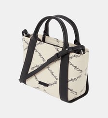 Sac cabas coton mélangé signature Karl Lagerfeld
