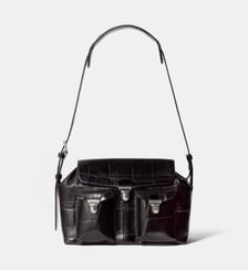 Sac Gear Medium en cuir Lemaire