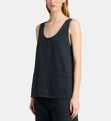 Top évasé poches coton denim  Christian Wijnants