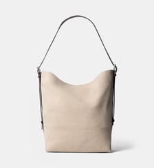 Tote bag ceinture en coton Lemaire
