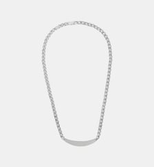 Collier chaine en argent Lemaire