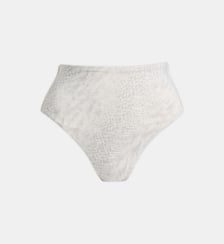 Culotte de bain taille haute imprimé serpent Calvin Klein