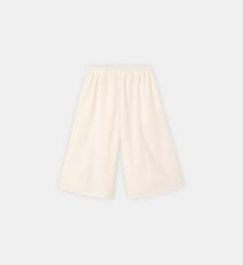 Short droit en lin mélangé American Vintage