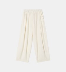 Pantalon fluide en lin mélangé American Vintage