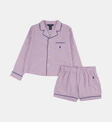 Ensemble pyjama short à rayures signature Polo Ralph Lauren