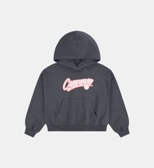 Sweat à capuche droit en coton mélangé imprimé signature Converse