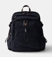 Sac à dos Speedrock en Re-Nylon et cuir Prada