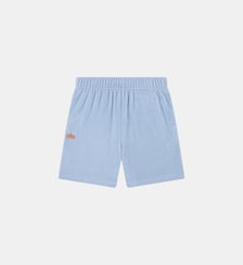 Short tissu éponge en coton mélangé signature Lacoste