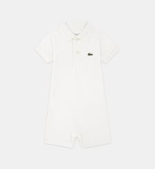 Combishort coton piqué stretch Lacoste