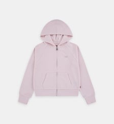 Hoodie Meet And Greet en coton mélangé fermeture zip Levi's Kids