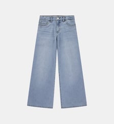 Jean baggy taille haute en coton mélangé Levi's Kids
